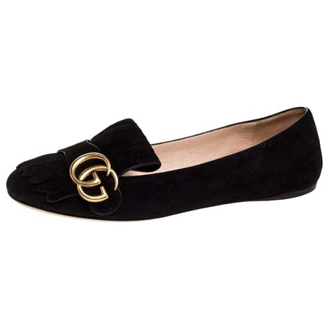 gucci black flats